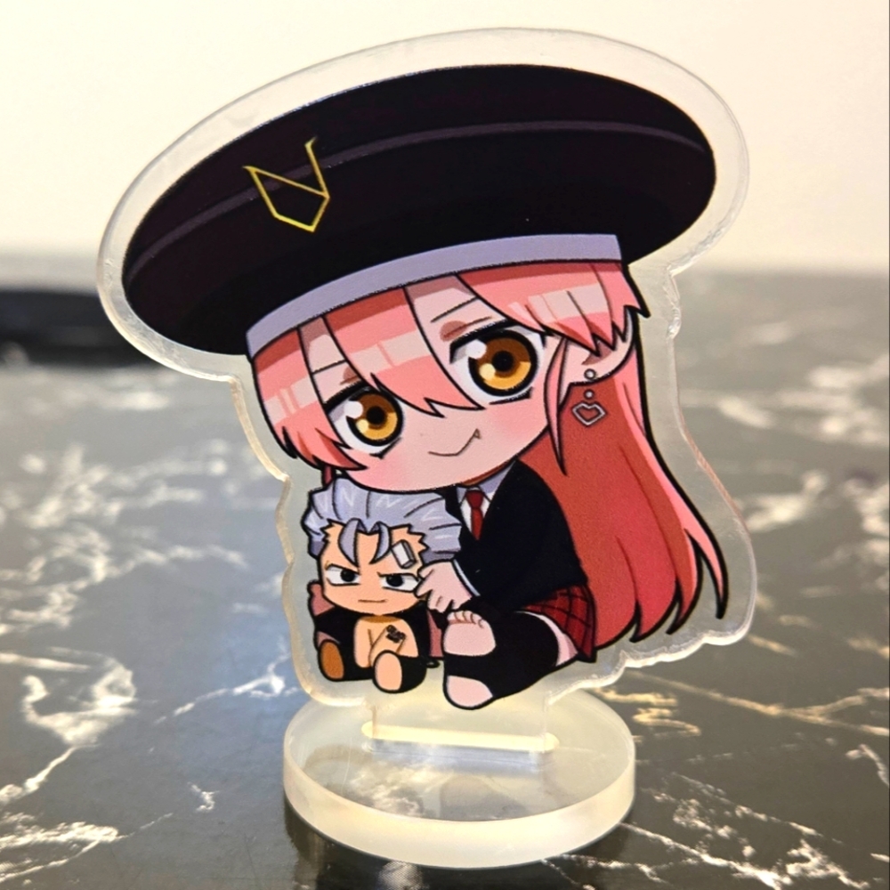 🍒🍒 Manga Undead Unluck: Gina Chamber & Andy Mini Acrylic Stand